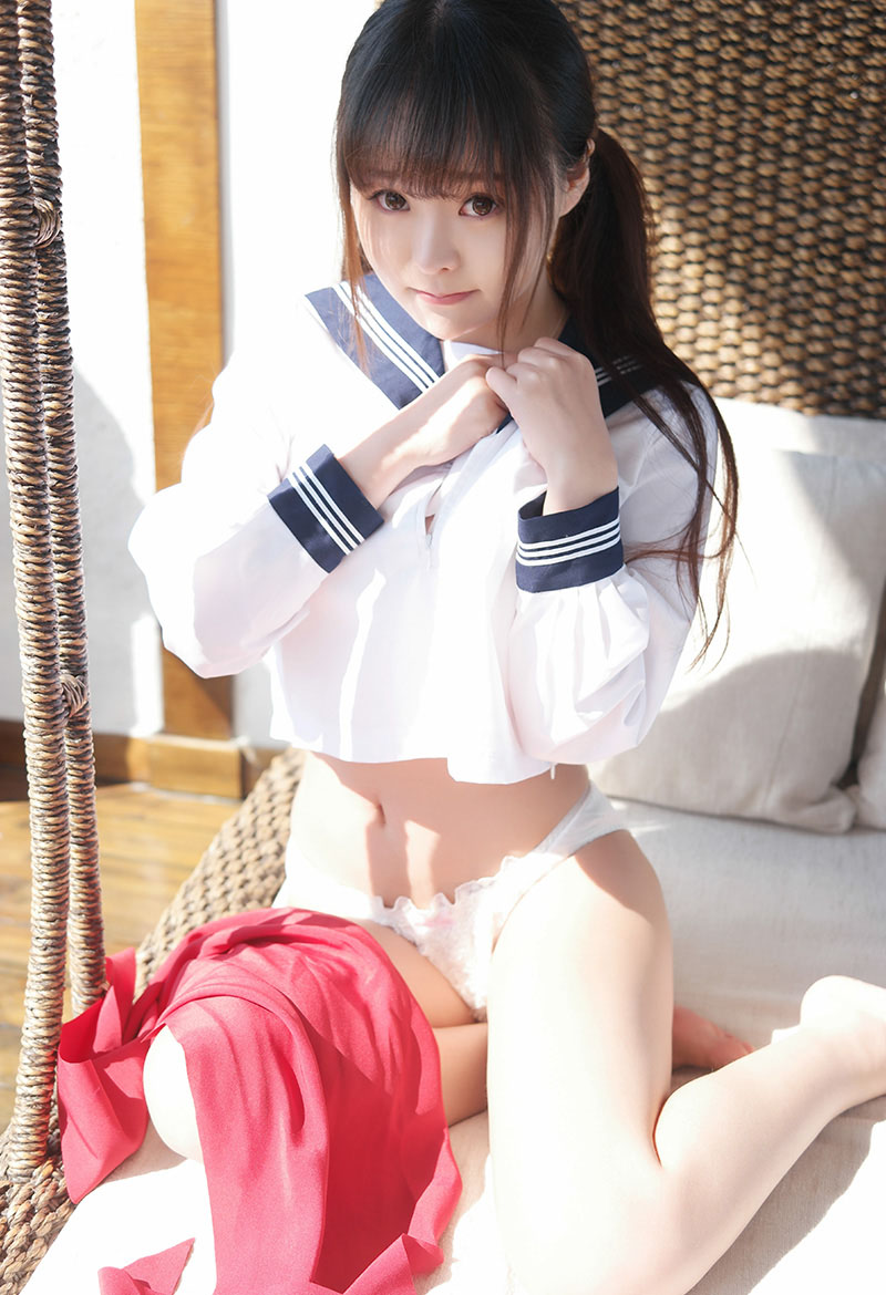 模范学院美少女柳侑绮制服大片 第20张